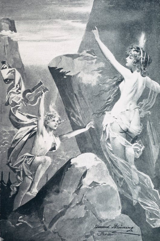 Illustrazione per il Faust di Goethe da Edmund Bruning