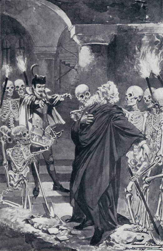 Illustrazione per il Faust di Goethe da Edmund Bruning
