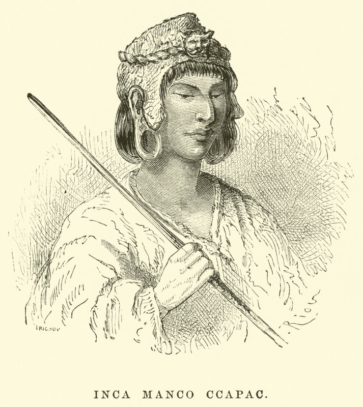Inca Manco Ccapac da Edouard Riou