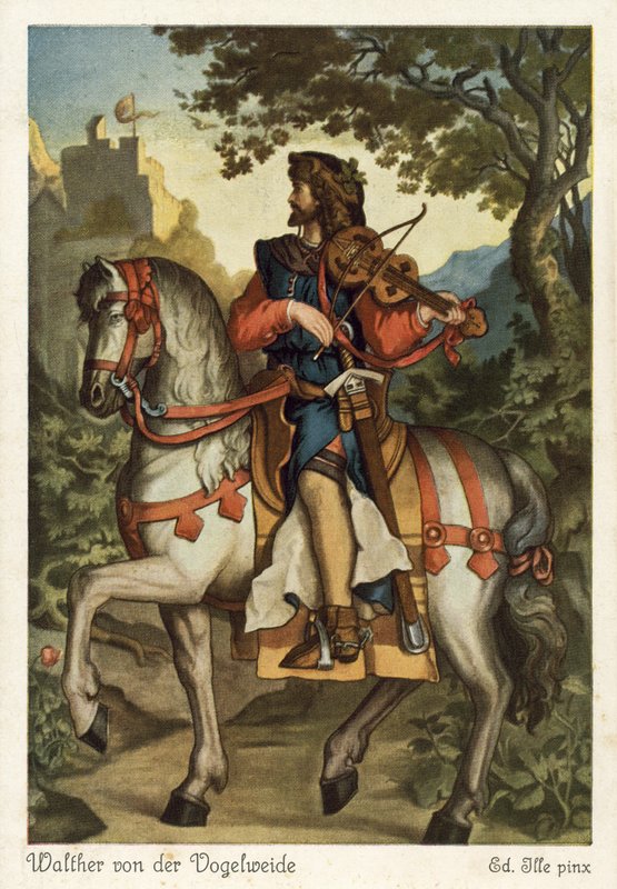 Walther von der Vogelweide da Eduard Ille