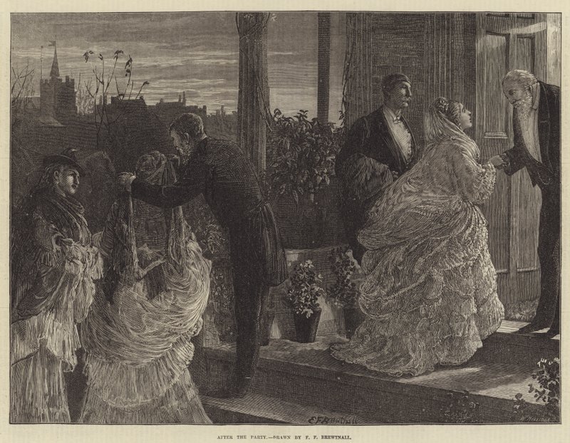 Dopo la festa da Edward Frederick Brewtnall