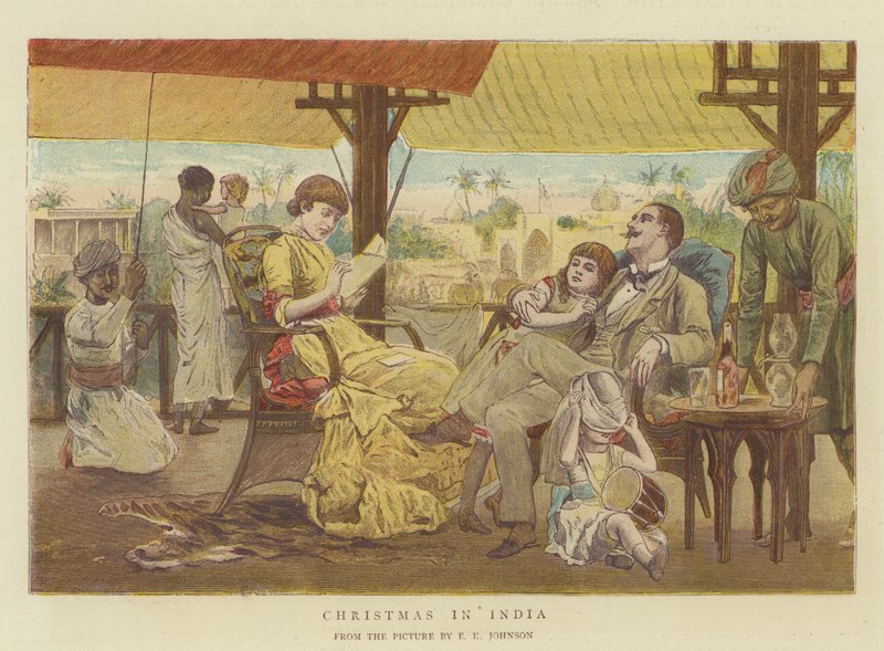 Natale in India da Edward Killingworth Johnson