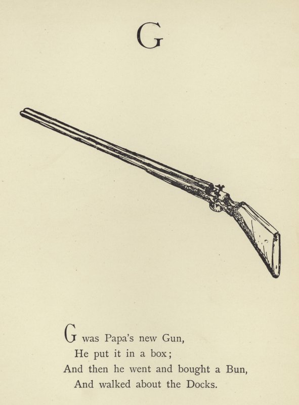 La lettera G da Edward Lear