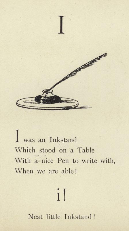 La lettera I da Edward Lear