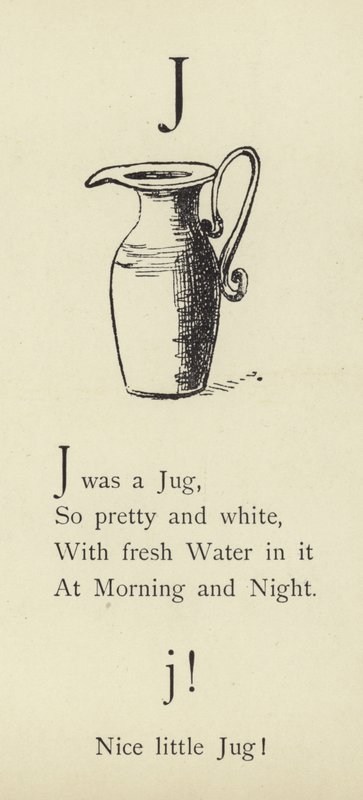 La lettera J da Edward Lear