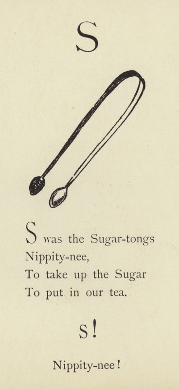 La lettera S da Edward Lear