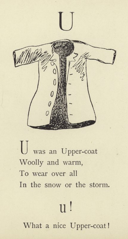 La lettera U da Edward Lear