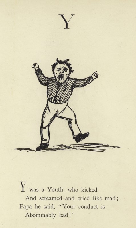 La lettera Y da Edward Lear