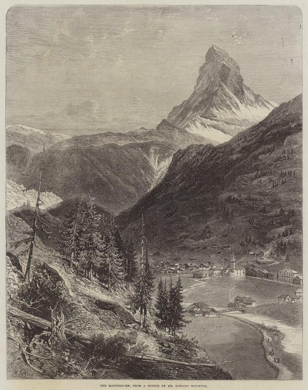 Il Cervino da Edward Whymper