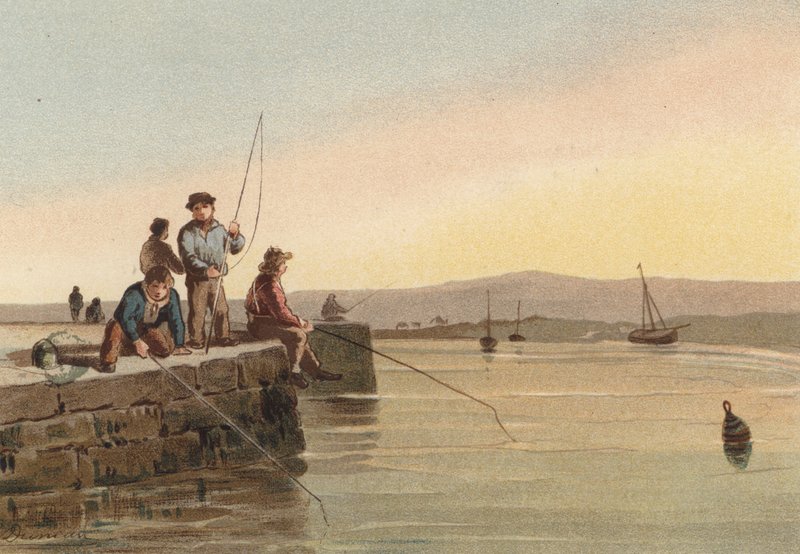 Acqua calma, ragazzi che pescano da Edward after Duncan