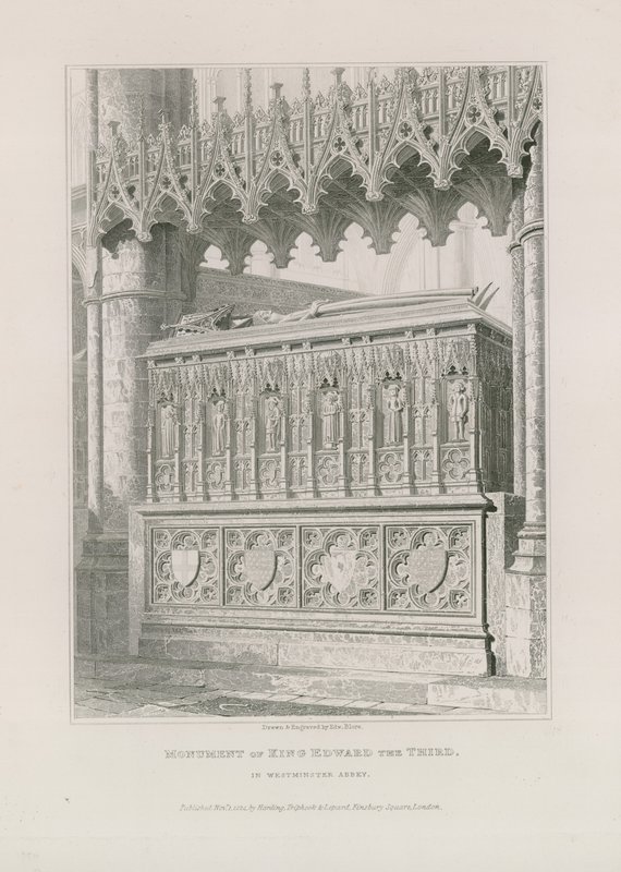 Monumento di Re Edoardo III da Edward Blore