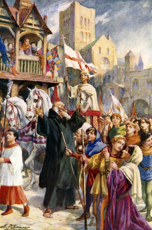 La Crociata dei Bambini da Edward Frederick Skinner