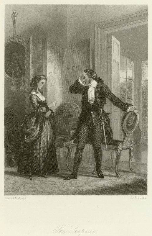 La sorpresa da Edward Henry Corbould