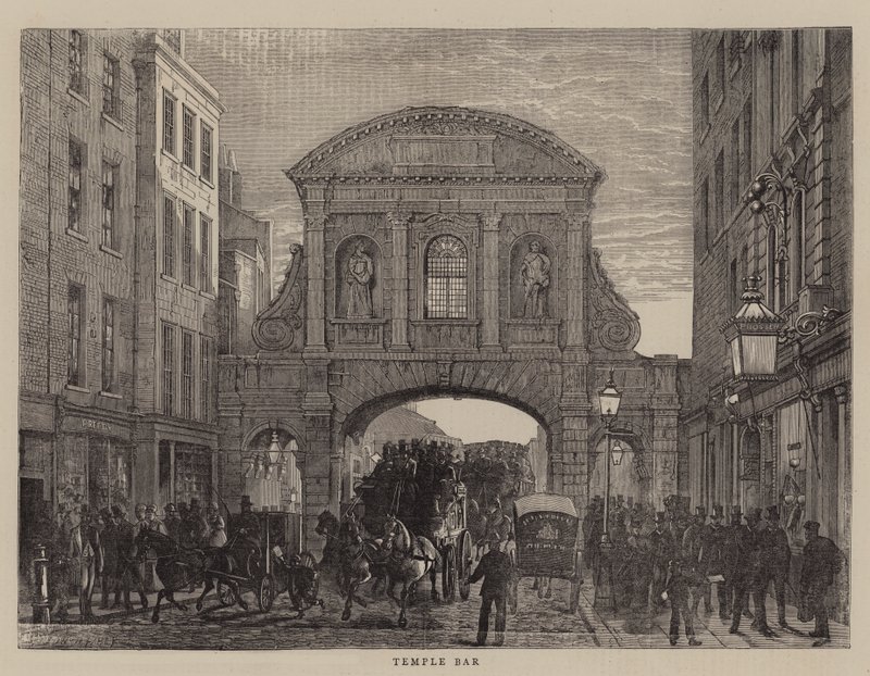Temple Bar da Edward Henry Fahey