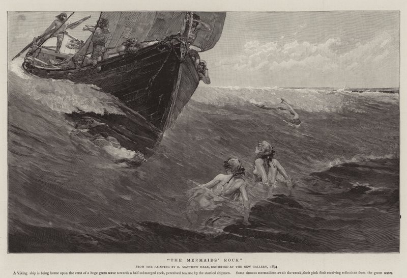 La roccia delle sirene da Edward Matthew Hale