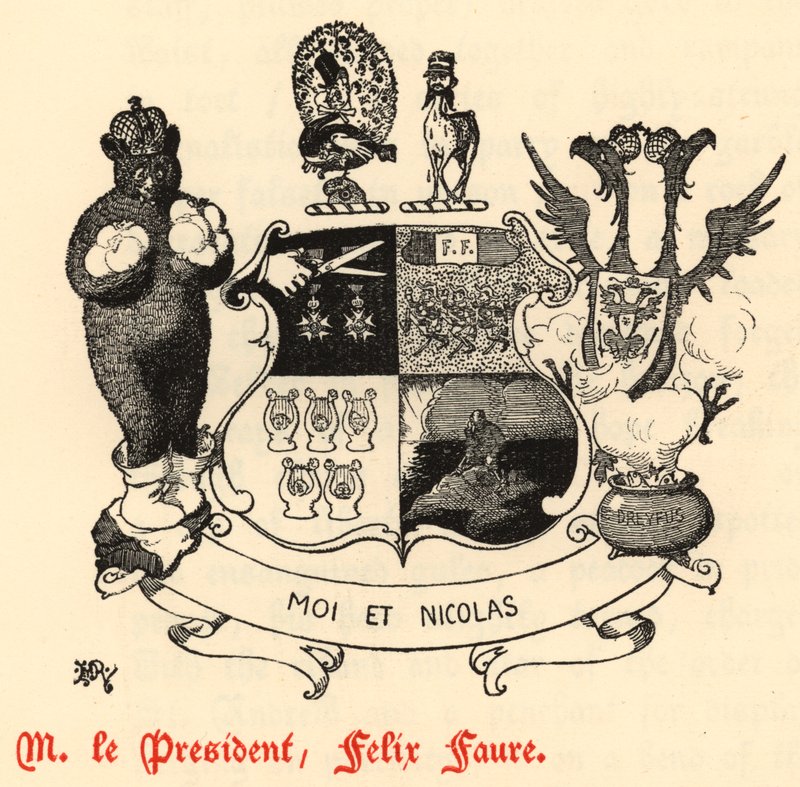 M Le President, Felix Faure (incisione) da Edward Tennyson Reed