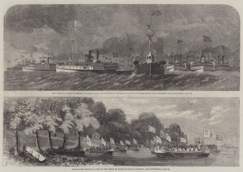 Visita reale in Canada da Edwin Weedon