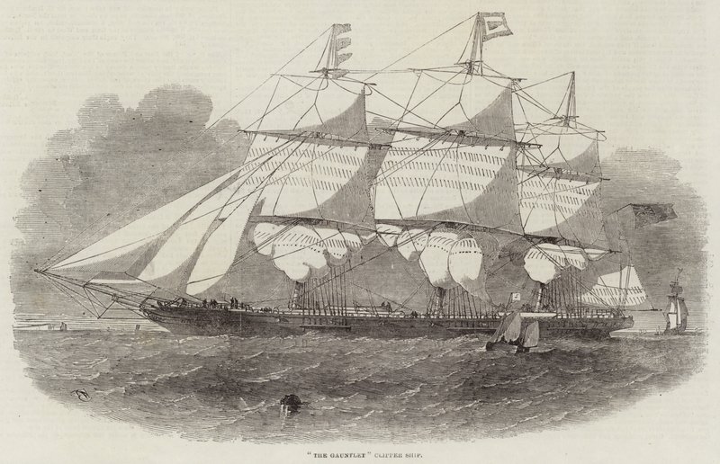 La Nave Clipper Gauntlet da Edwin Weedon