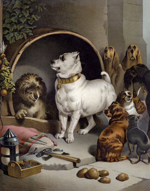 Alessandro e Diogene da Edwin after Landseer