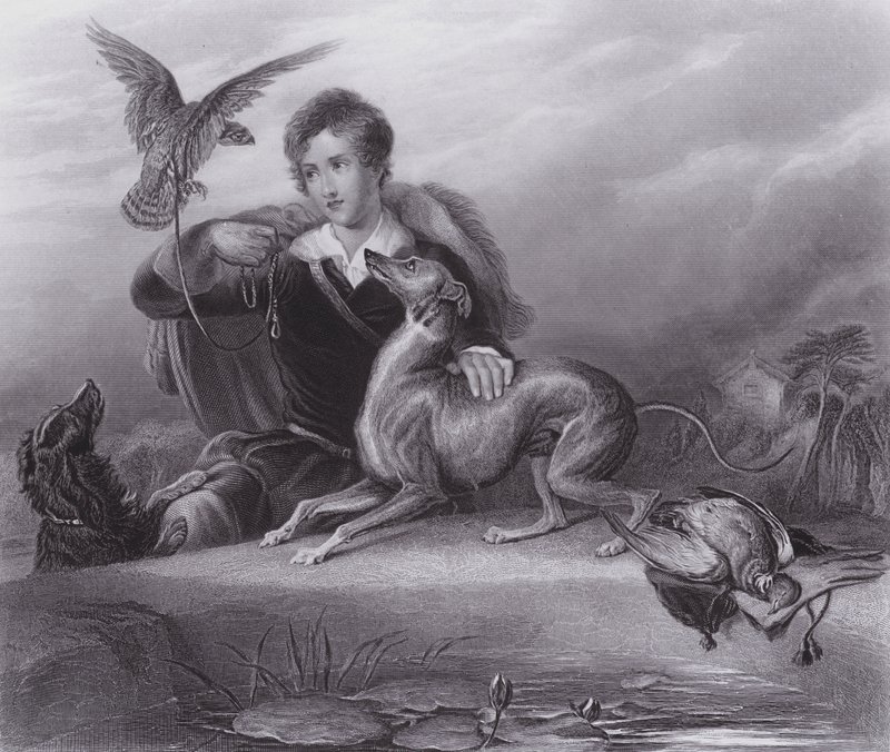 Gli amici del capo da Edwin (after) Landseer