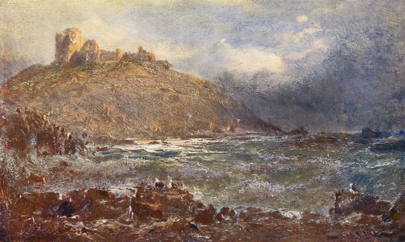 Castello di Criccieth da Edwin Hayes