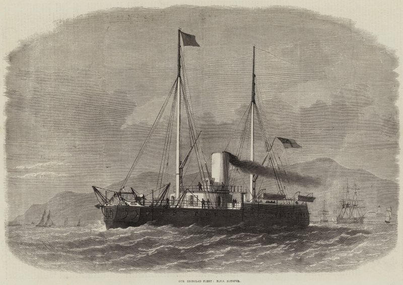 La nostra flotta corazzata, HMS Hotspur da Edwin Weedon