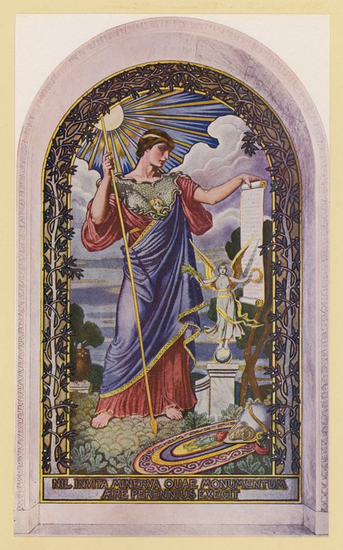 La Minerva della Pace da Elihu Vedder