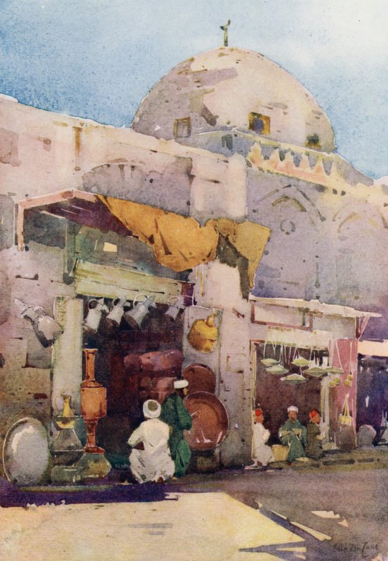 Bazar dei ramai, Il Cairo da Ella Du Cane