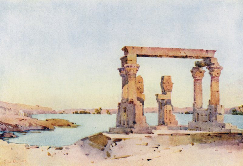 Tempio di Kertassi, Nubia da Ella Du Cane