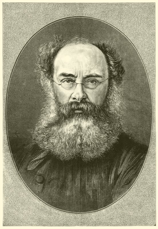 Ritratto di Anthony Trollope da Elliott und Fry Studio