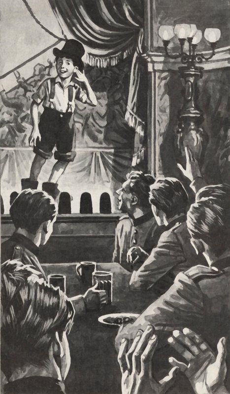Charlie Chaplin da bambino da English School
