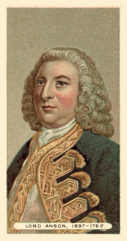 Lord Anson, 1697-1762 da English School