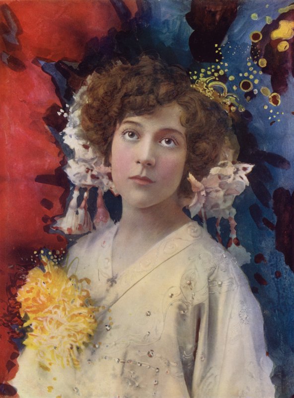 Miss F Collingbourne in San Toy da English Photographer