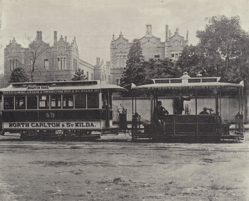 Un tram di Melbourne da English Photographer