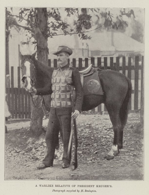 Un parente bellicoso del presidente Kruger da English Photographer