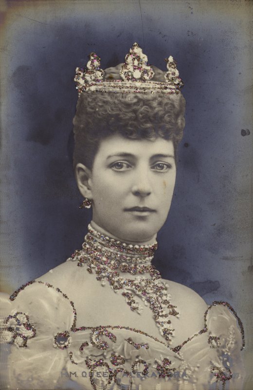 Alexandra di Danimarca (foto colorata) da English Photographer