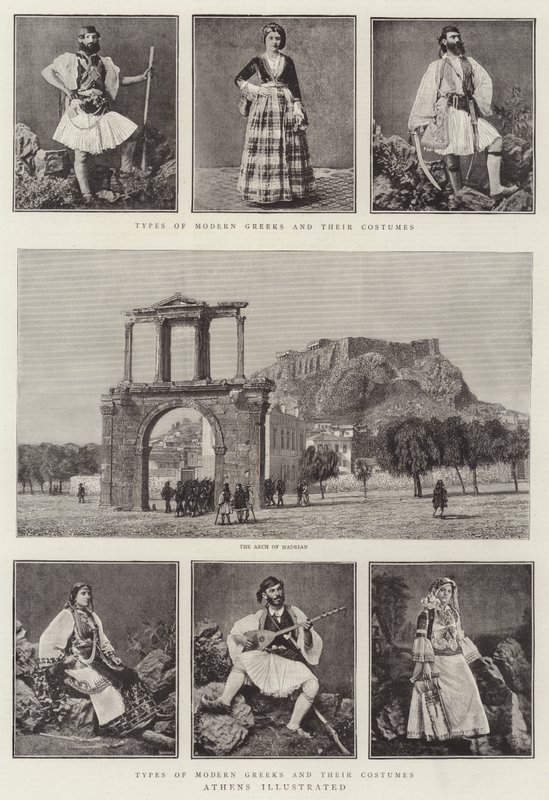 Atene illustrata da English Photographer