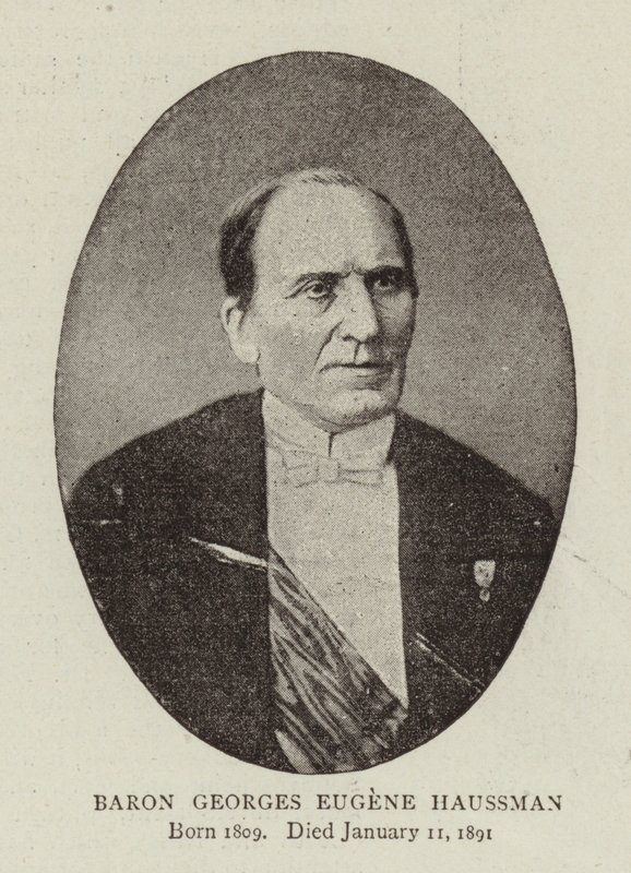 Barone Georges Eugene Haussman da English Photographer