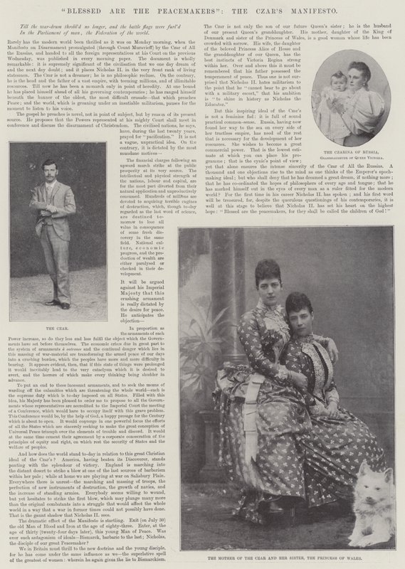 Beati i pacificatori, il manifesto dello Zar da English Photographer