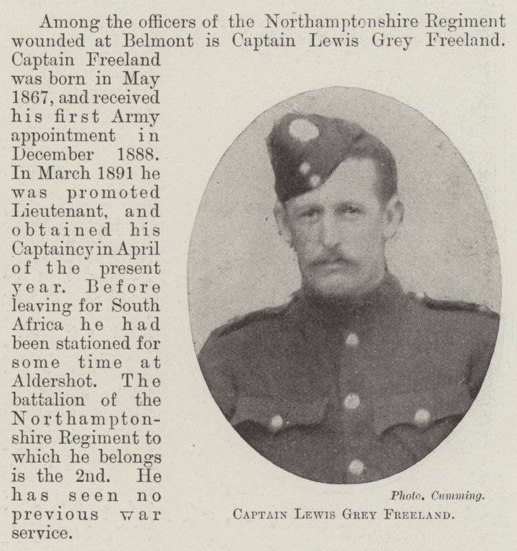 Capitano Lewis Grey Freeland da English Photographer