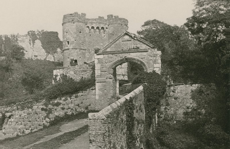 Castello di Carisbrooke, Isola di Wight da English Photographer