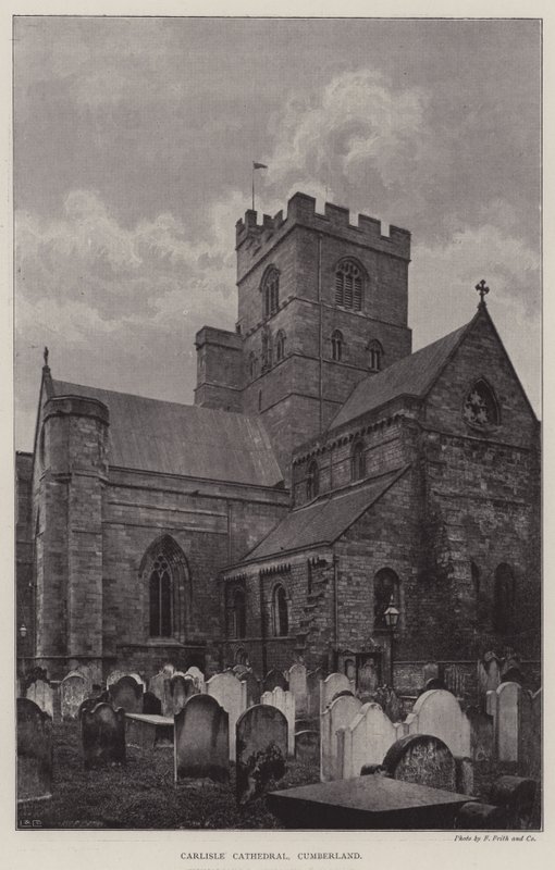 Cattedrale di Carlisle, Cumberland da English Photographer