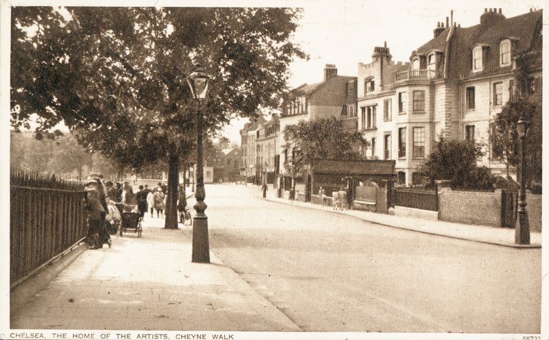 Cheyne Walk, Chelsea da English Photographer
