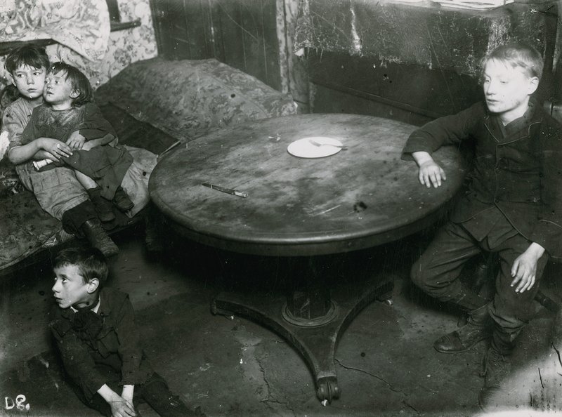 Povertà infantile, Londra da English Photographer