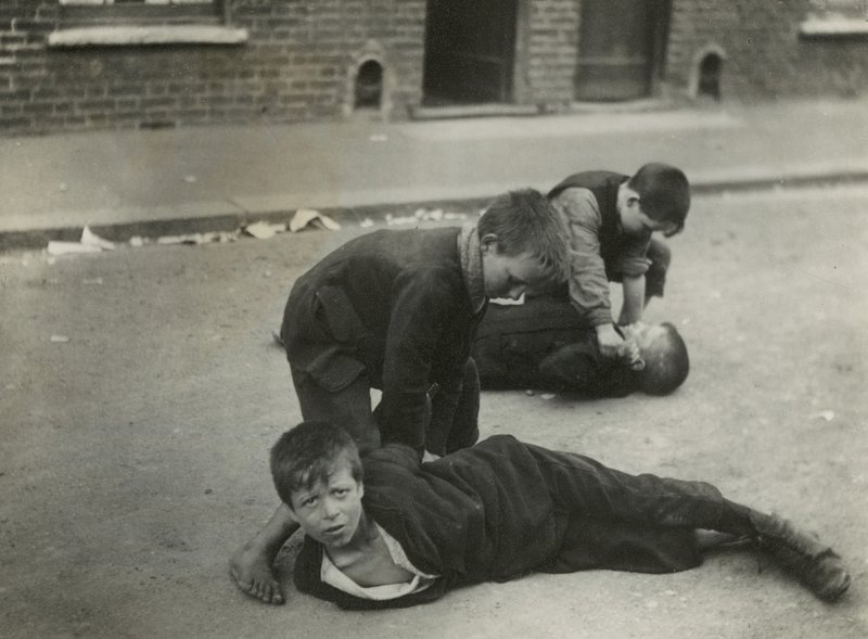 Povertà infantile, Londra da English Photographer