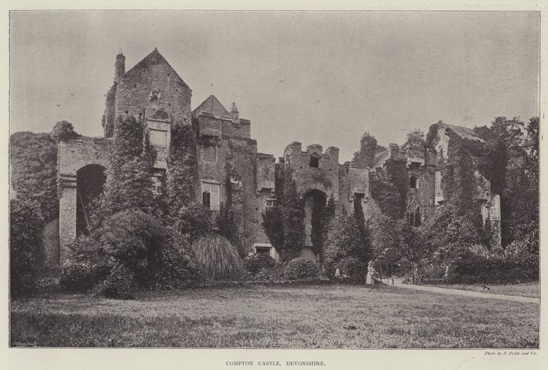 Castello di Compton, Devonshire da English Photographer