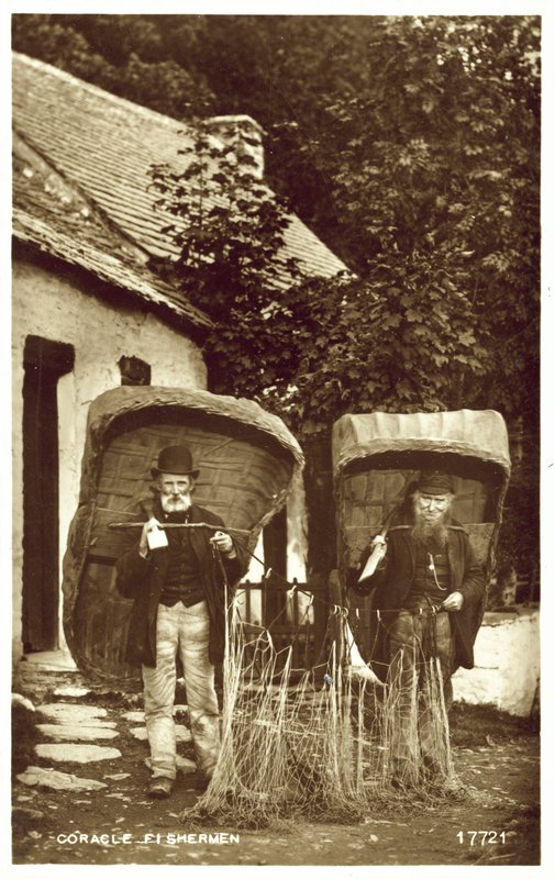 Pescatori con coracle da English Photographer