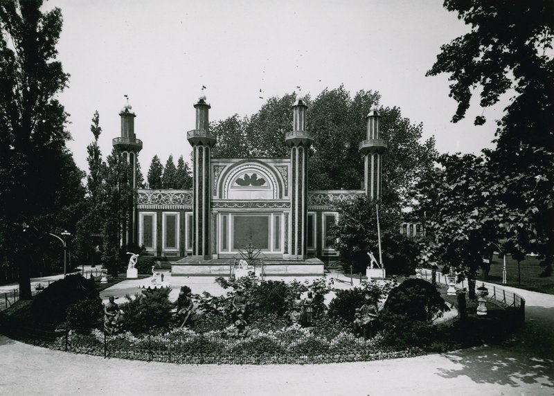 Cremorne Gardens, Londra: Tempio dei Fuochi d