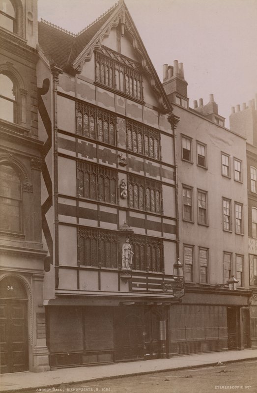 Crosby Hall, Bishopsgate, Londra da English Photographer