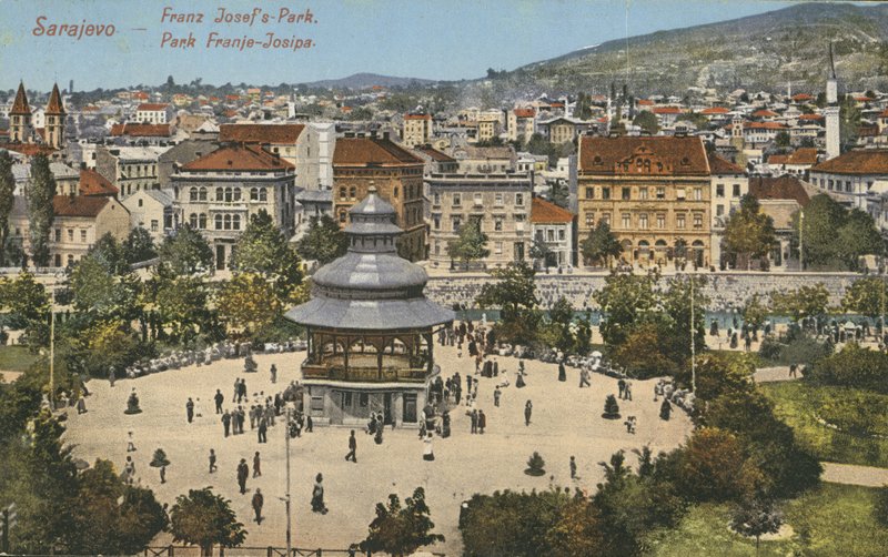 Parco Franz Josef, Sarajevo da English Photographer